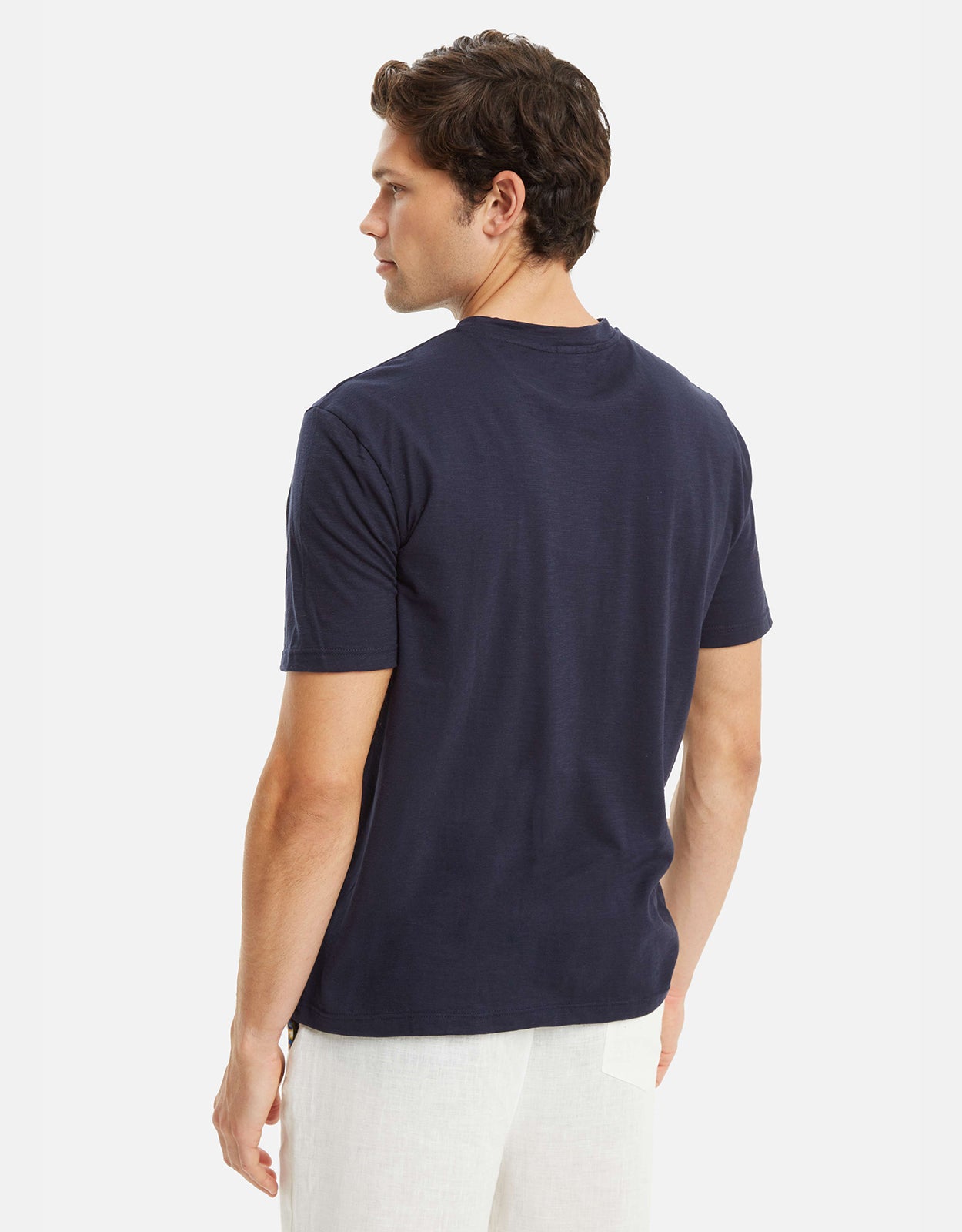 Stromboli Linen and Cotton T-Shirt