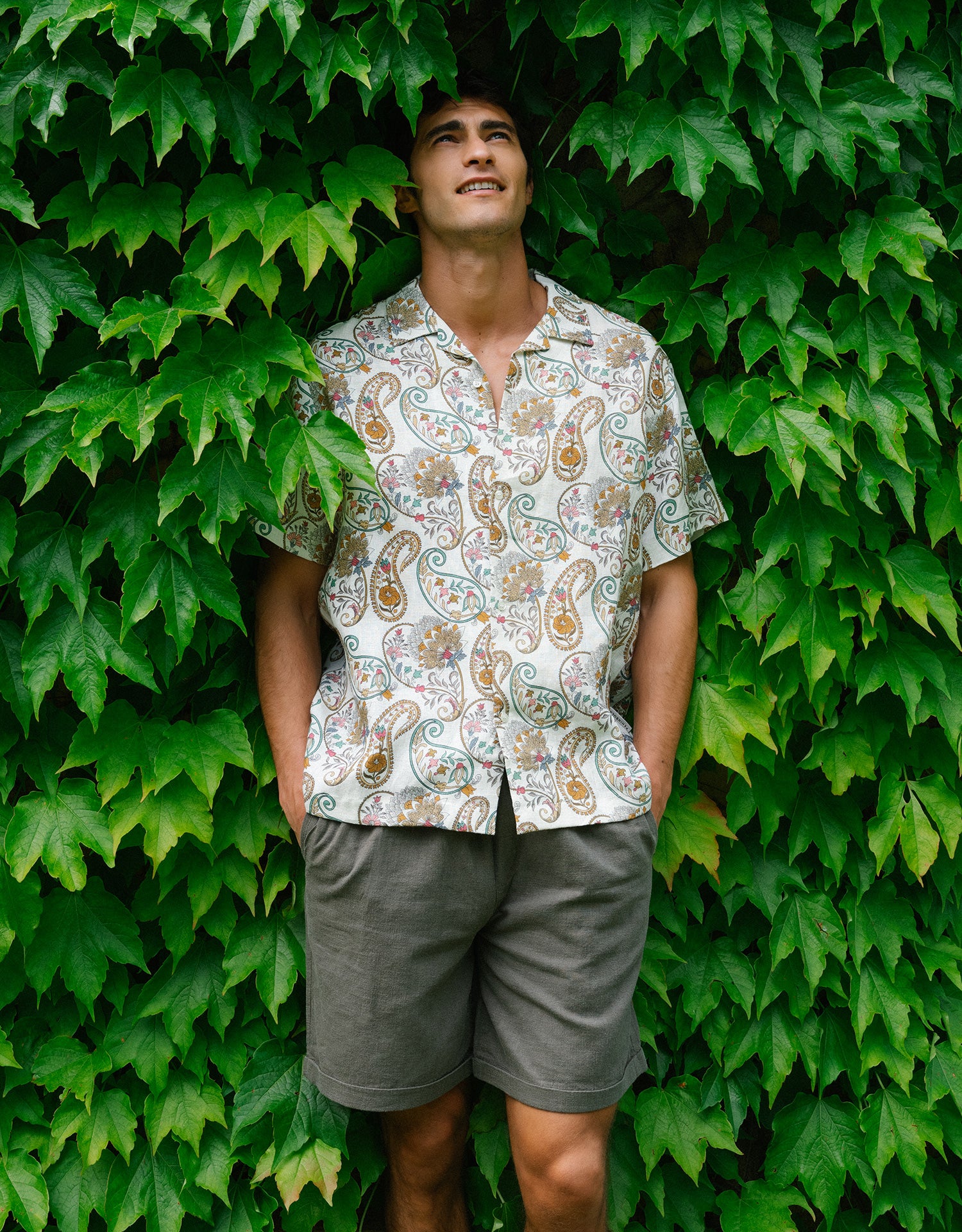 Bowling Casablanca Linen Shirt